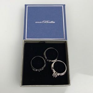 Ma Bella Wedding Ring Set